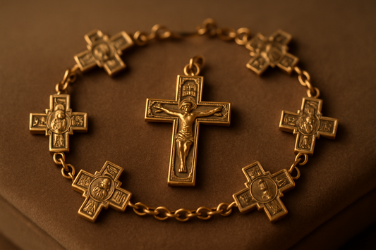 The Allure and Significance of the Catholic Cross Medal Bracelet
