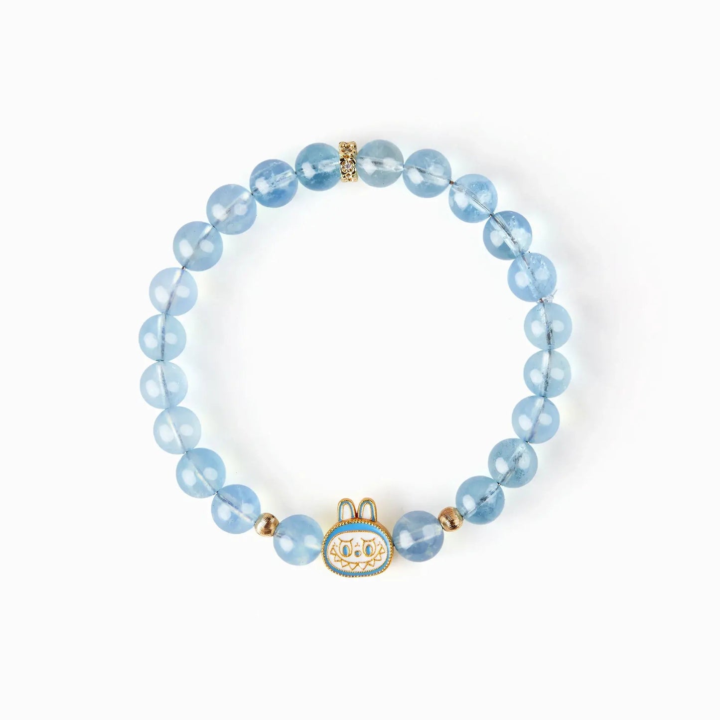 Labubu Aquamarine Bracelet – Sky Whisper Starymagic