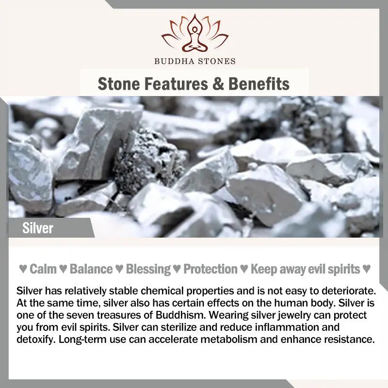 Buddha Stones Chalcedony 925 Sterling Silver Lotus Flower Fu Character Peace Buckle Positive Necklace Pendant BS
