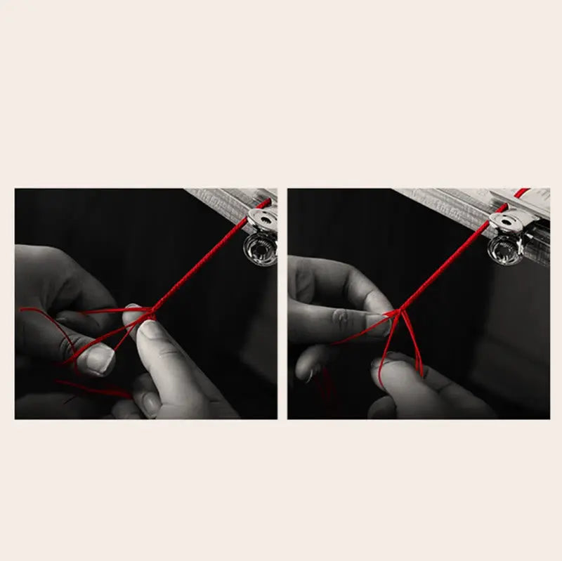 Buddha Stones Handmade 999 Sterling Silver Endless Knot Infinity Symbol Luck Rope Bracelet BS