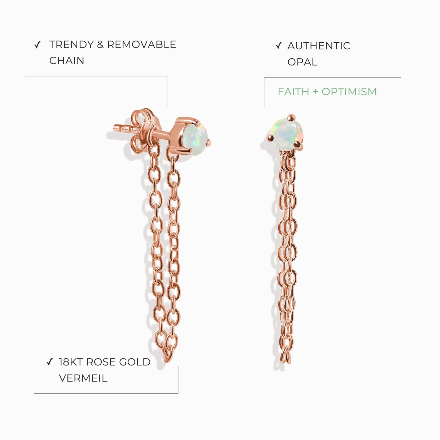 Two Of A Kind Set - October Birthstone Moon Magic