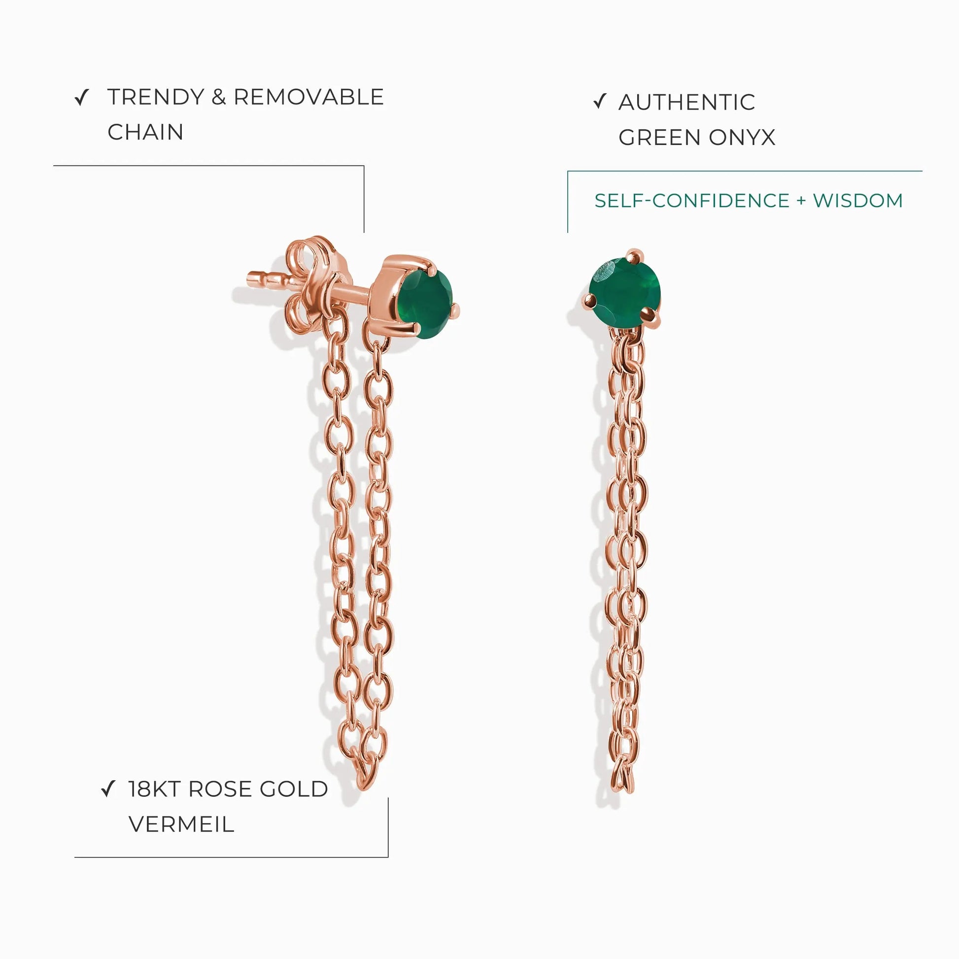 Two Of A Kind Set - May Birthstone Moon Magic