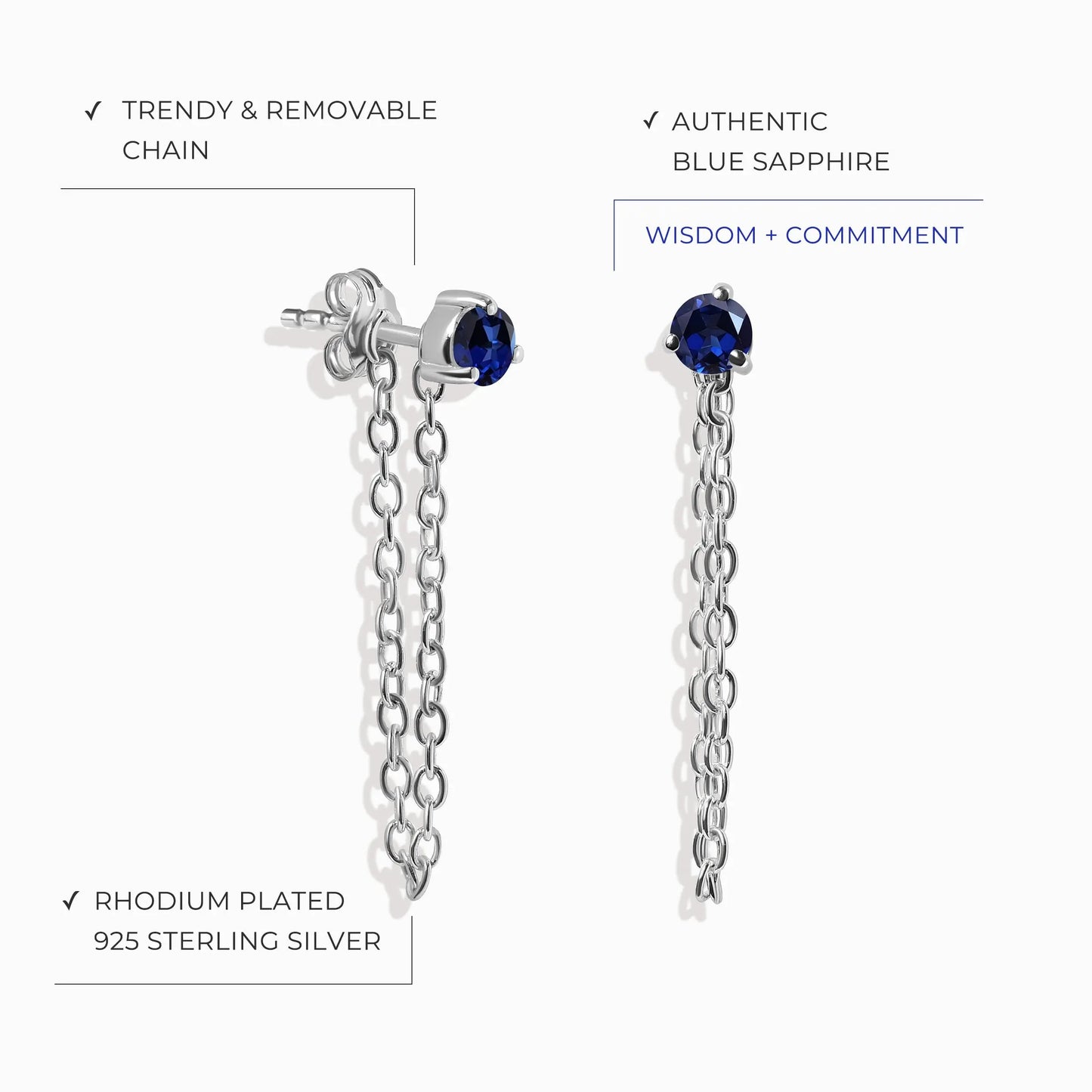 Two Of A Kind Set - September Birthstone Moon Magic