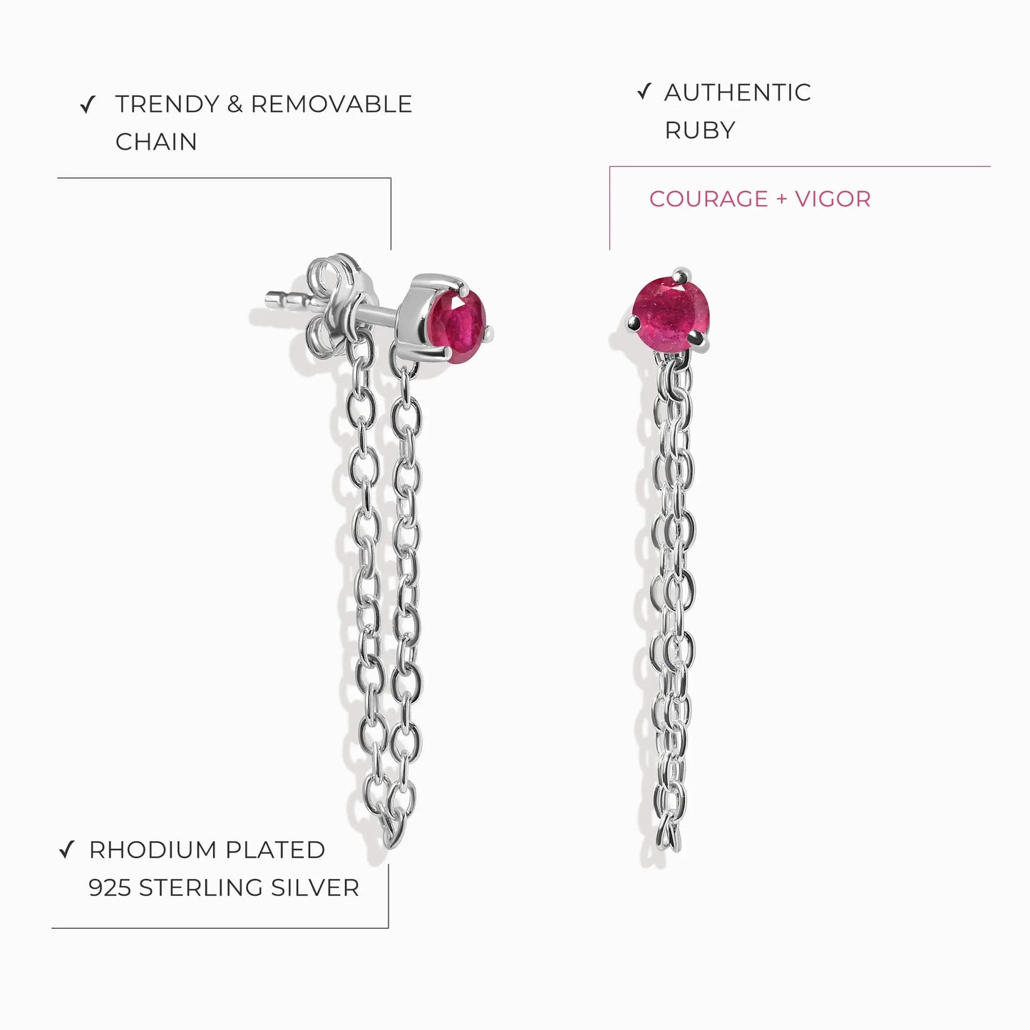 Two Of A Kind Set - July Birthstone Moon Magic