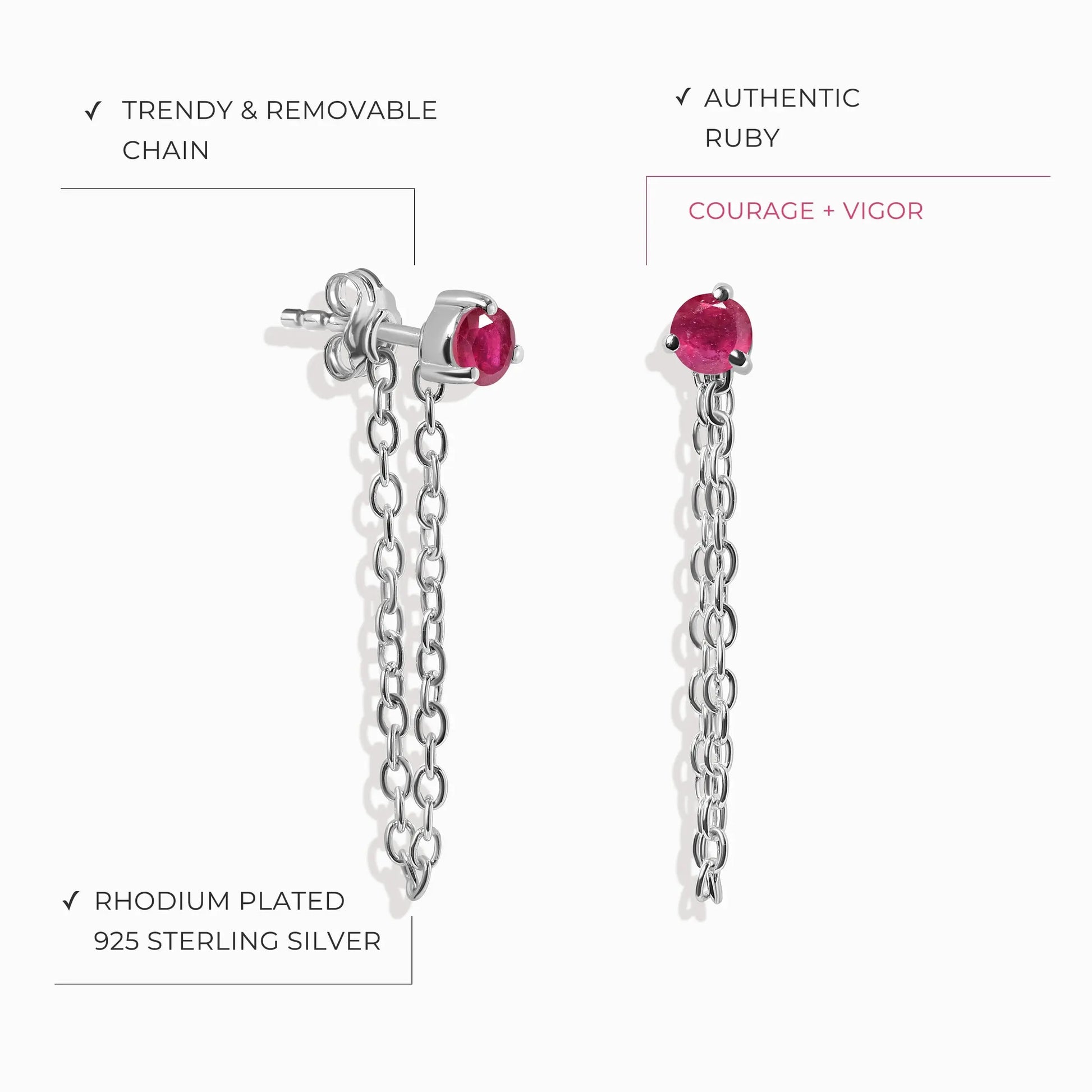 Two Of A Kind Set - July Birthstone Moon Magic