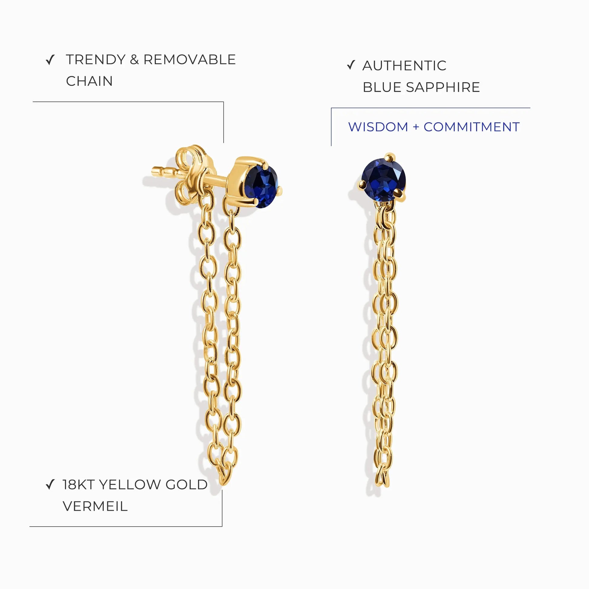 Two Of A Kind Set - September Birthstone Moon Magic