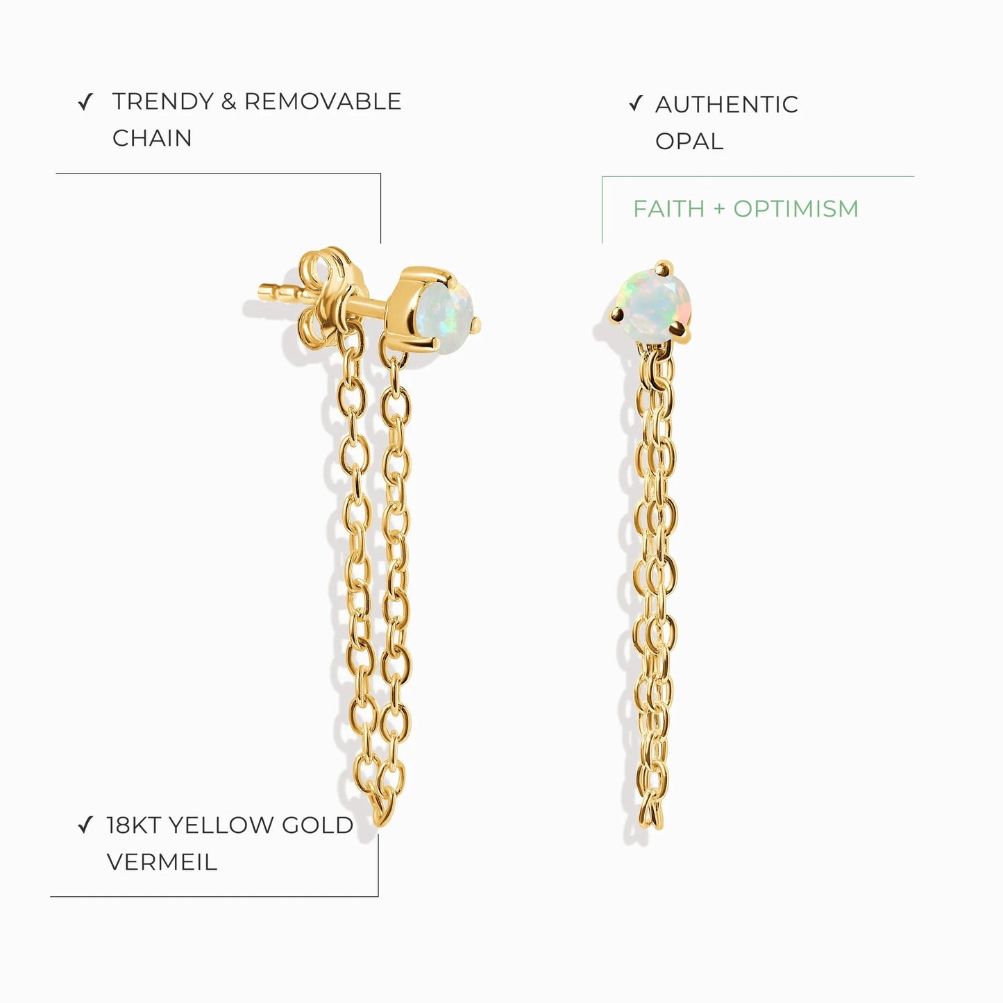 Two Of A Kind Set - October Birthstone Moon Magic