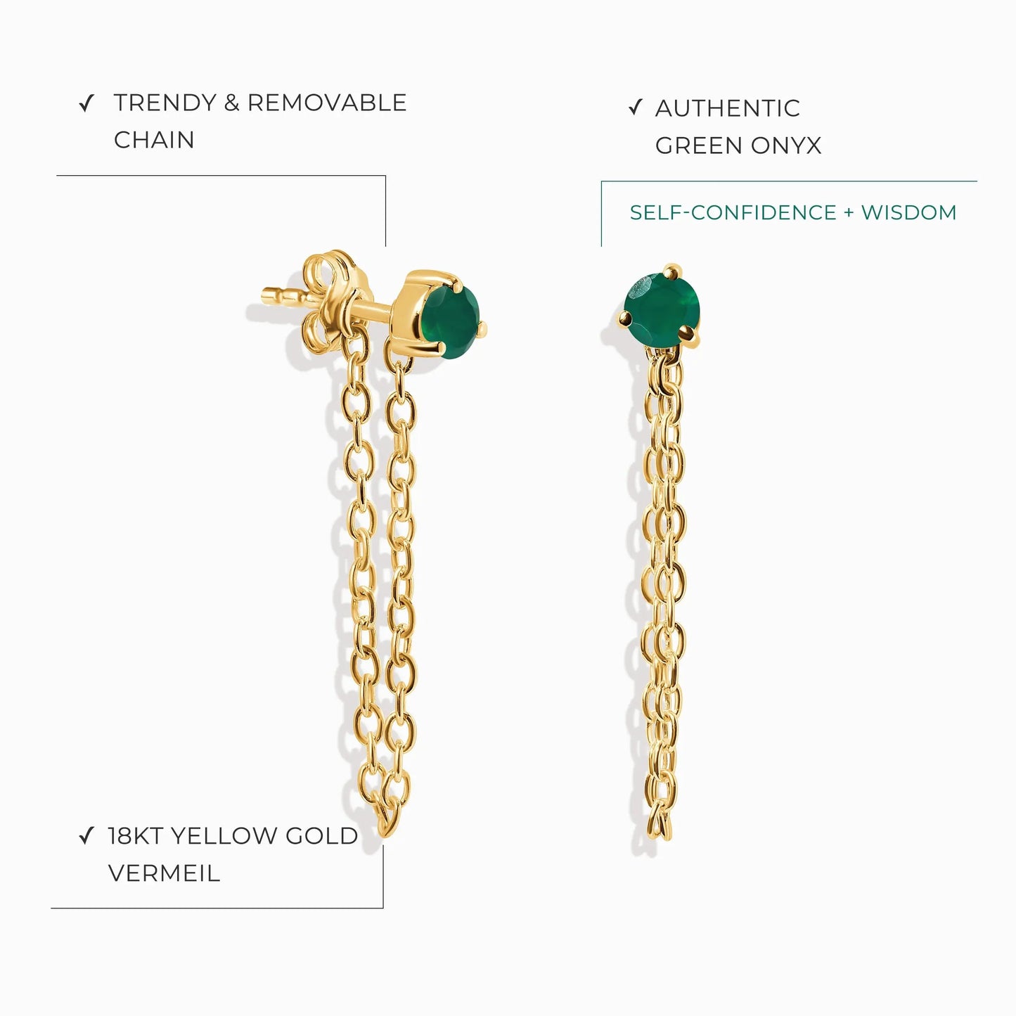 Two Of A Kind Set - May Birthstone Moon Magic