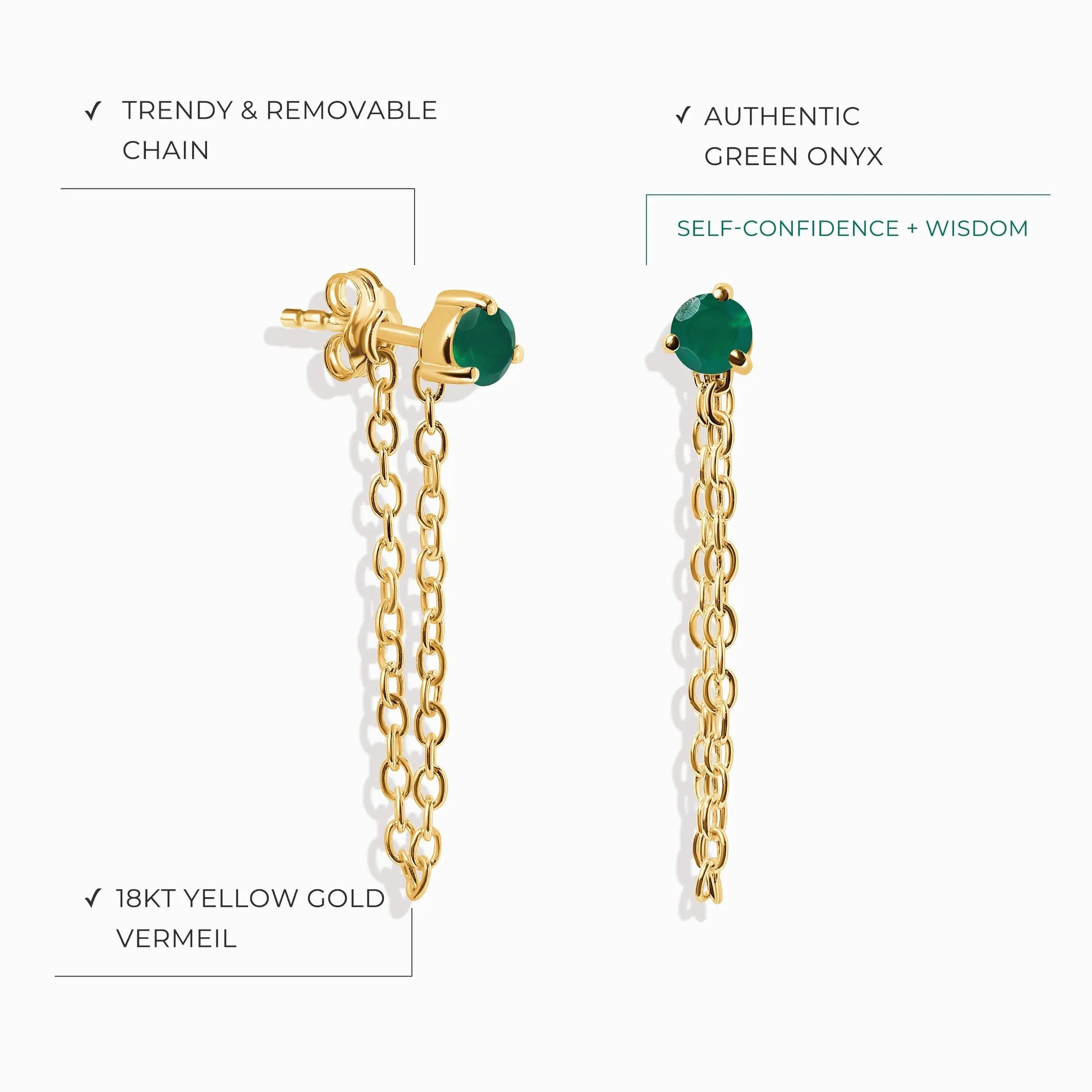Two Of A Kind Set - May Birthstone Moon Magic