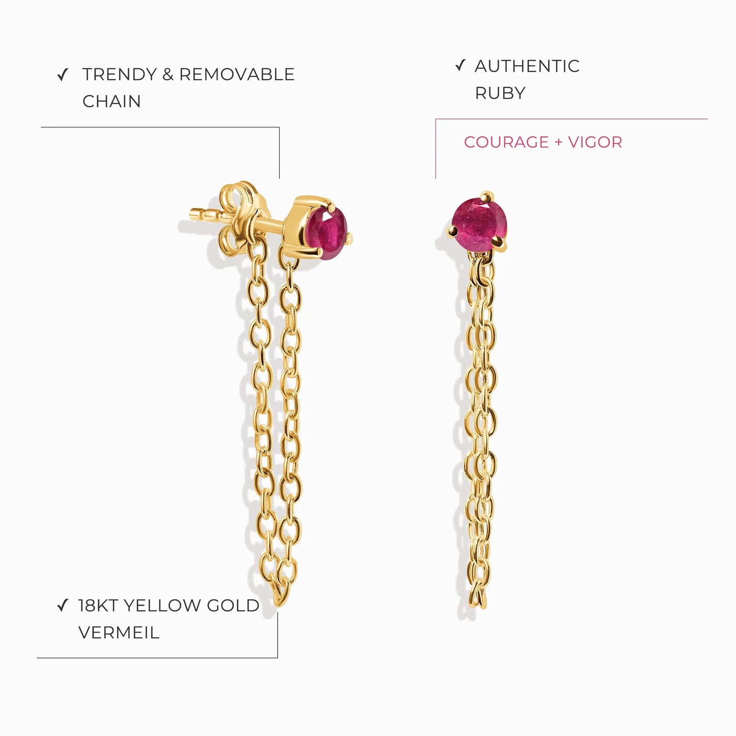 Two Of A Kind Set - July Birthstone Moon Magic