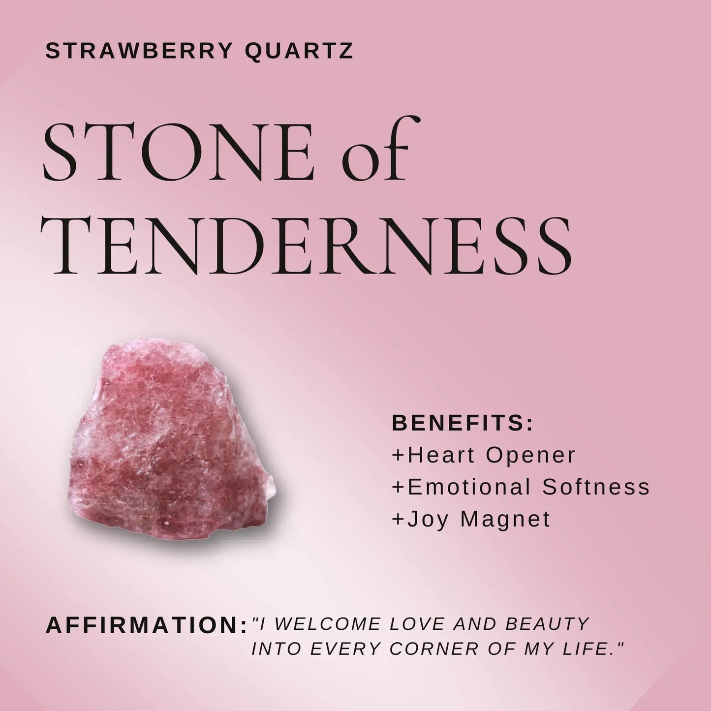 Strawberry Quartz Labubu Bracelet – Love Sprite Starymagic