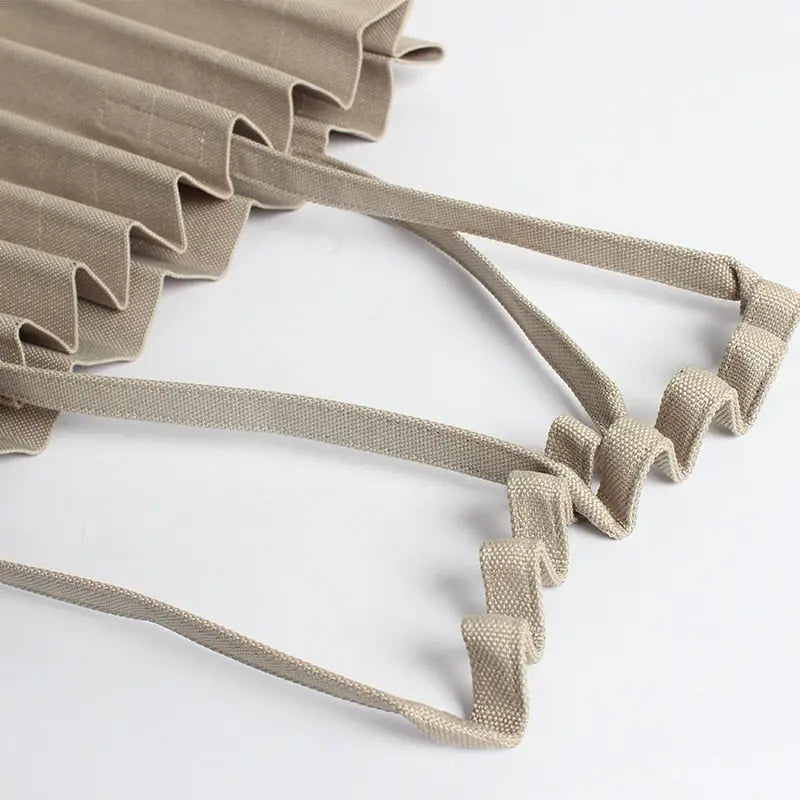 Japanese Inspired Minimalist Pleated Origami Tote Bag Gifts for Designers