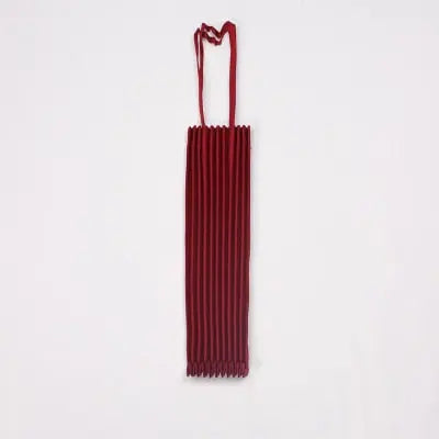 Japanese Inspired Minimalist Pleated Origami Tote Bag Gifts for Designers