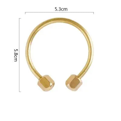 Brass Keyring Loop Gifts for Designers