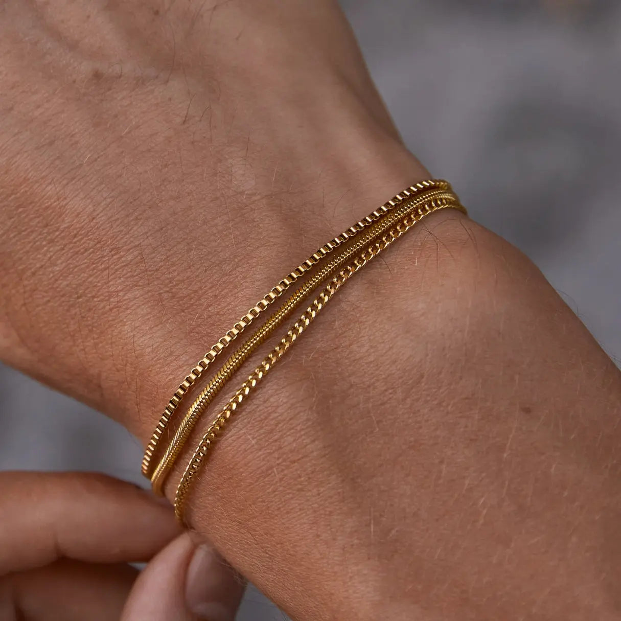 Minimal Curb Bracelet Sylvian Grant