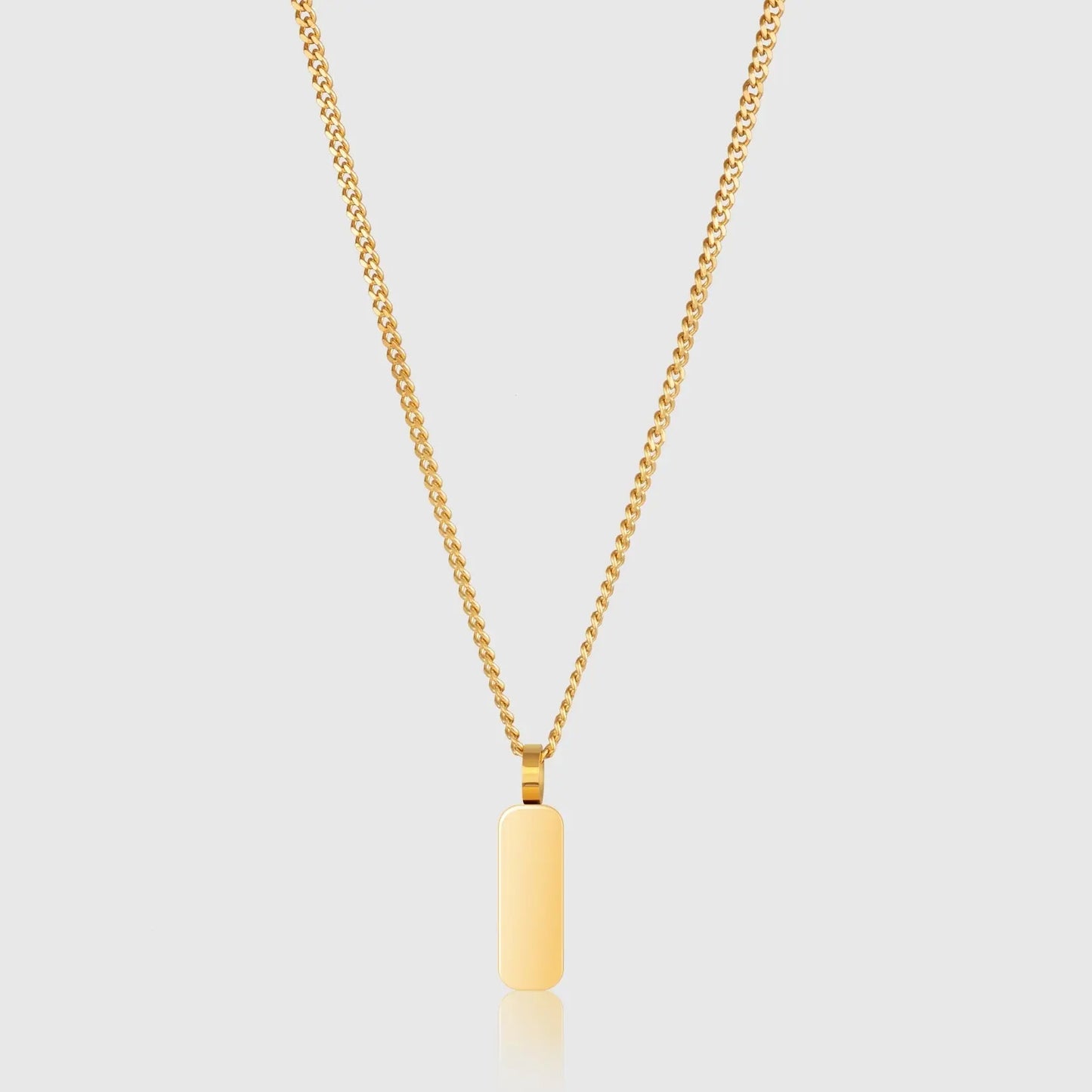 Minimal Pendant & Curb Chain Sylvian Grant