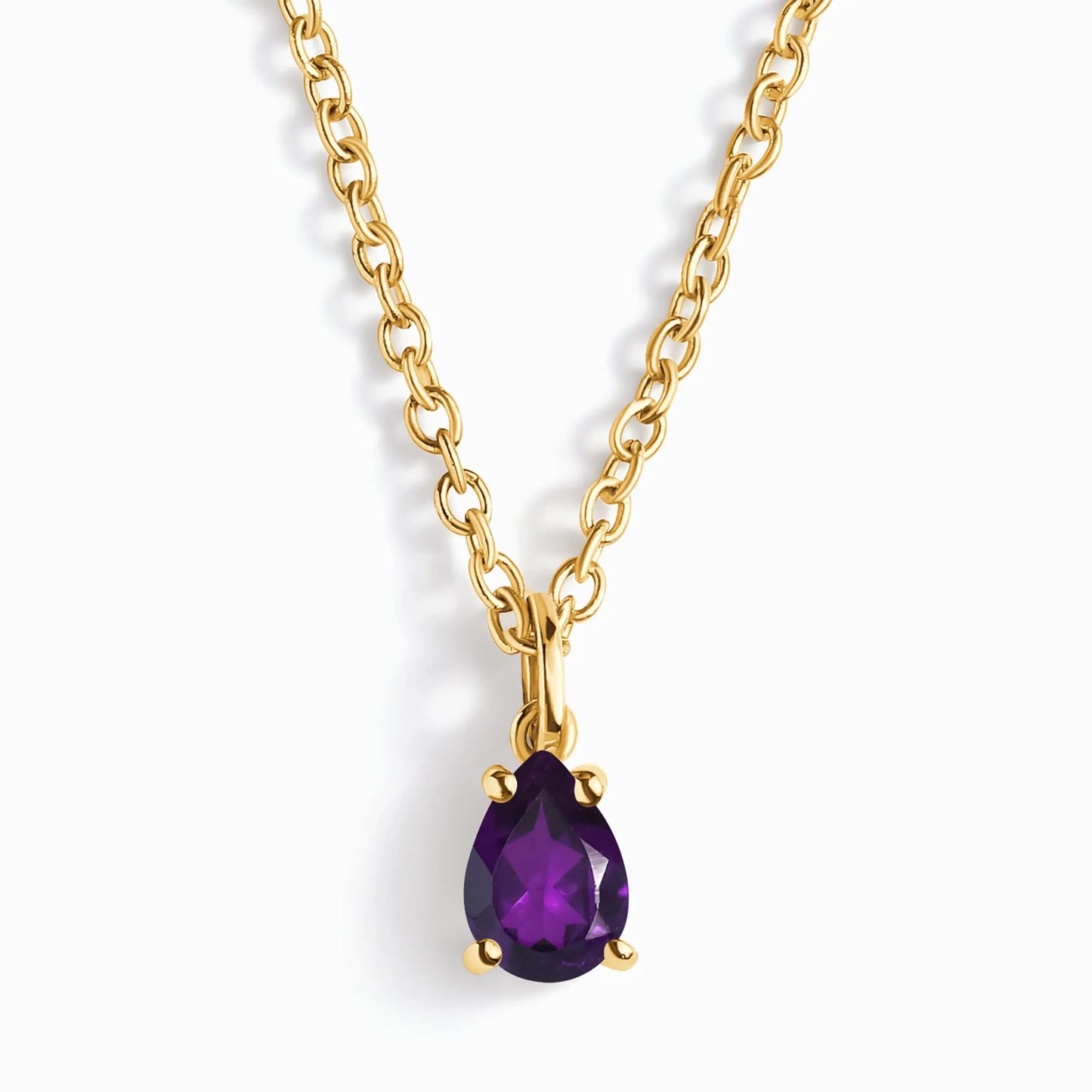 Amethyst Necklace - Inner Peace Moon Magic