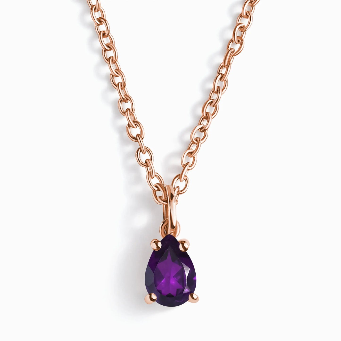 Amethyst Necklace - Inner Peace Moon Magic