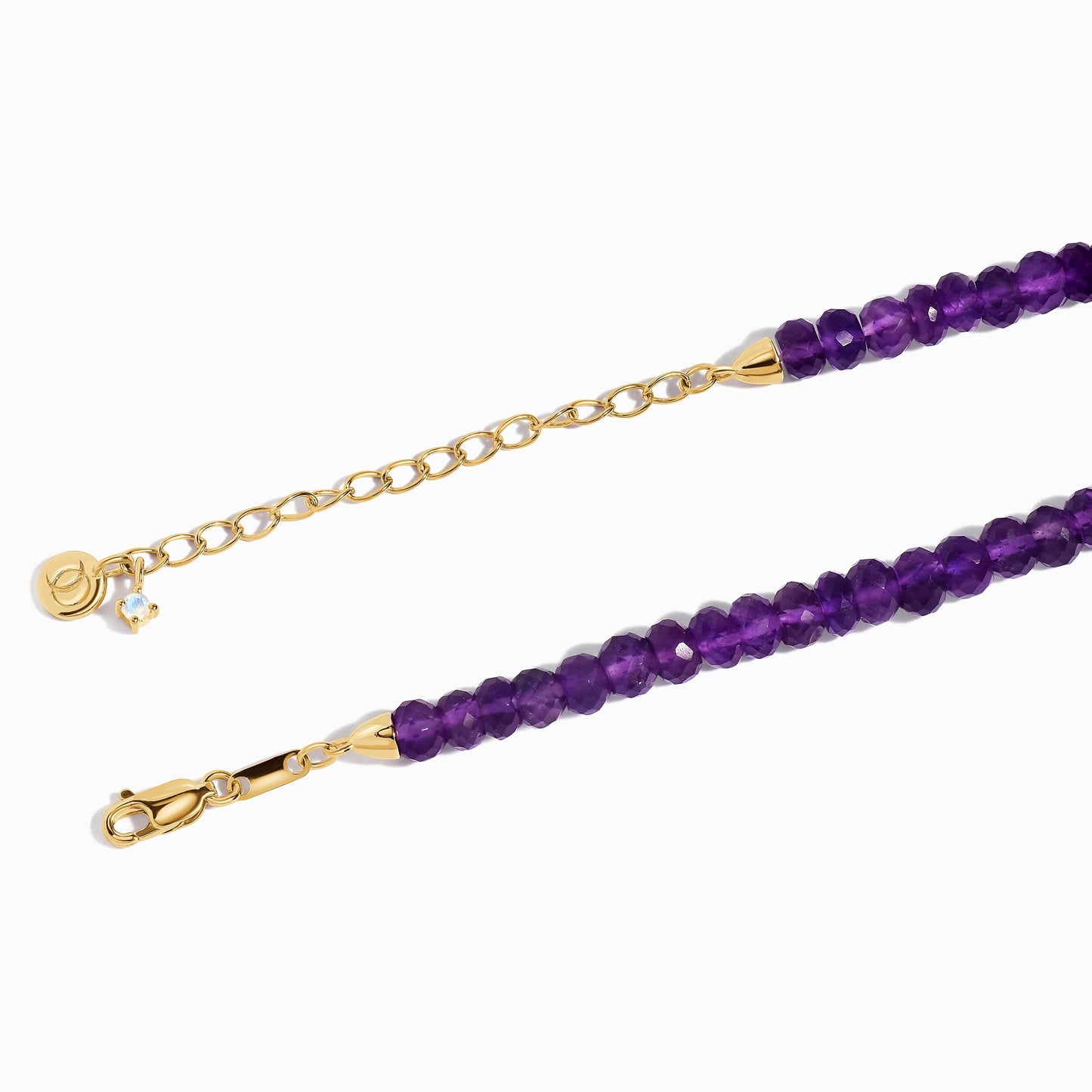 Beads Necklace - Amethyst Moon Magic