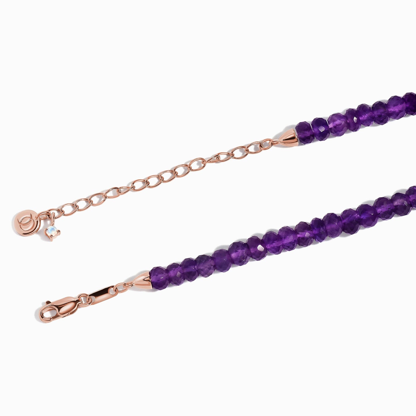 Beads Necklace - Amethyst Moon Magic