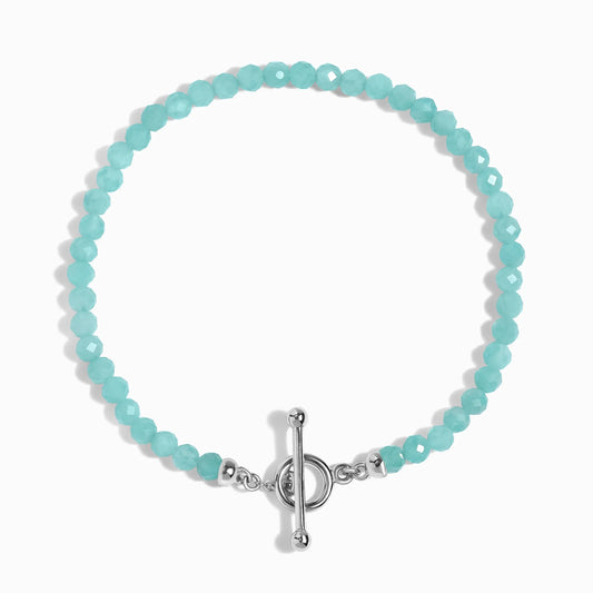 Amazonite T-Lock Beads Bracelet - Raise Your Vibrations Moon Magic