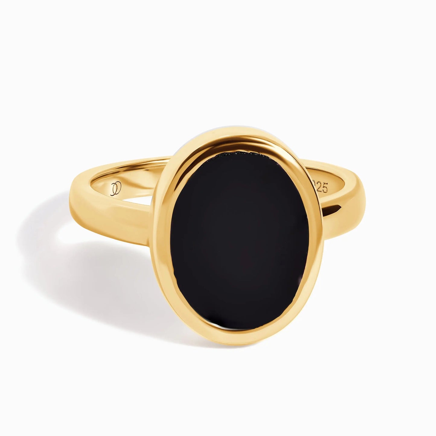 Crystal Ring - Enfolded Black Onyx Moon Magic