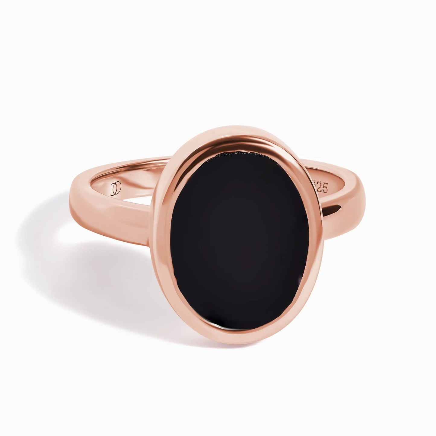 Crystal Ring - Enfolded Black Onyx Moon Magic