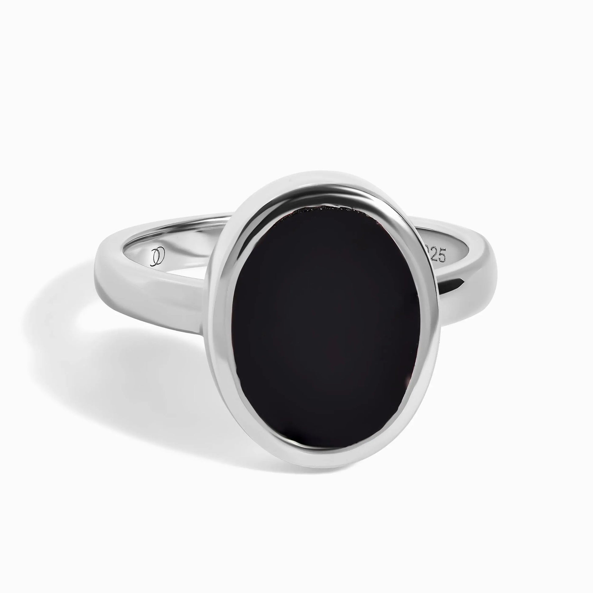 Crystal Ring - Enfolded Black Onyx Moon Magic