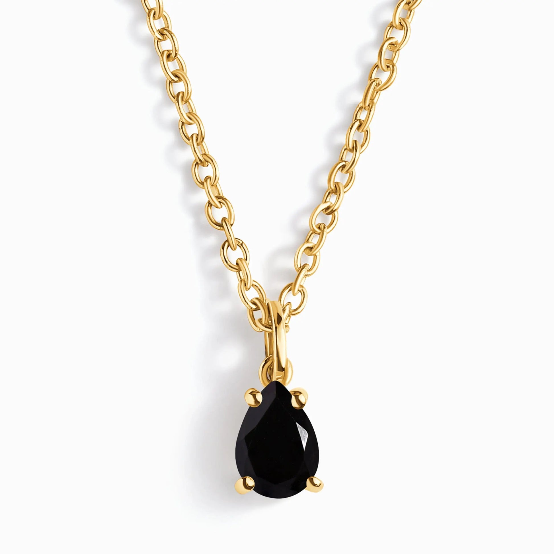 Black Obsidian Necklace - Shield Moon Magic