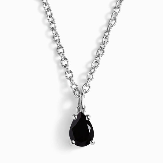 Black Obsidian Necklace - Shield Moon Magic