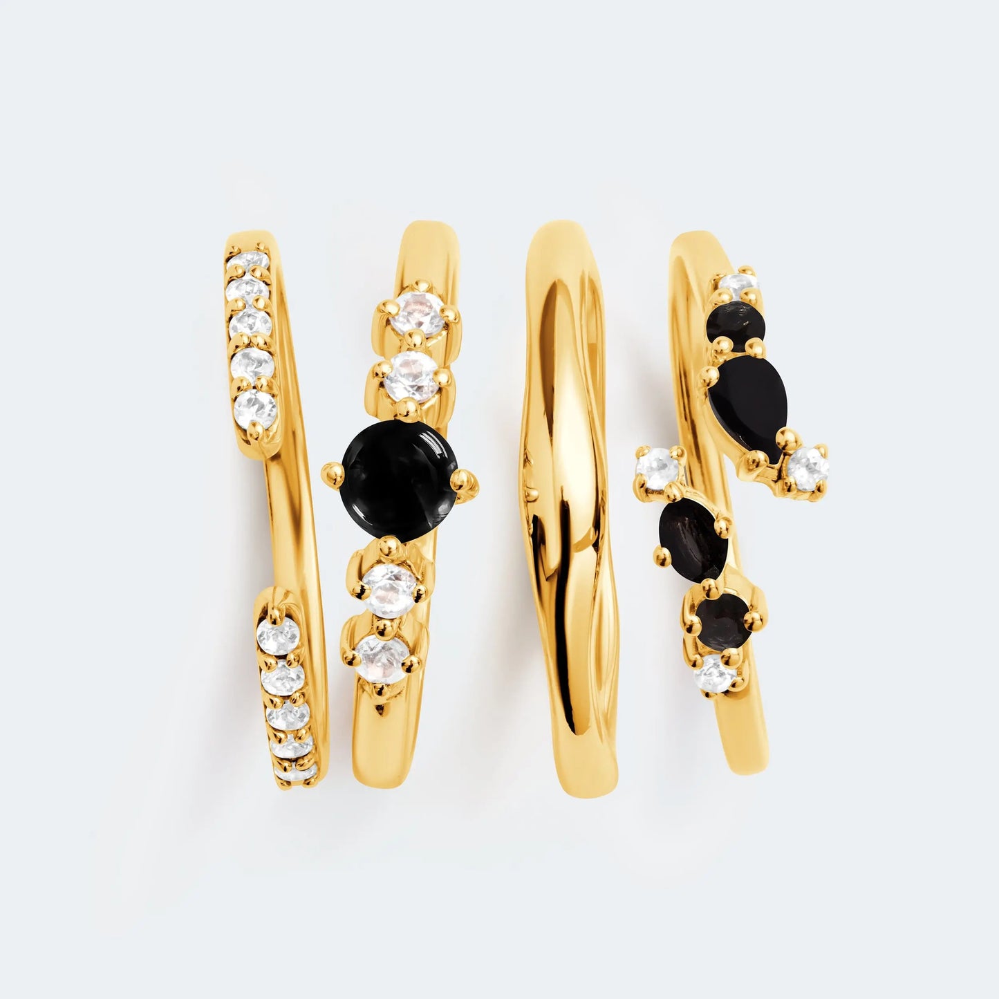Black Obsidian & Black Onyx Loveliness Starter Kit Moon Magic