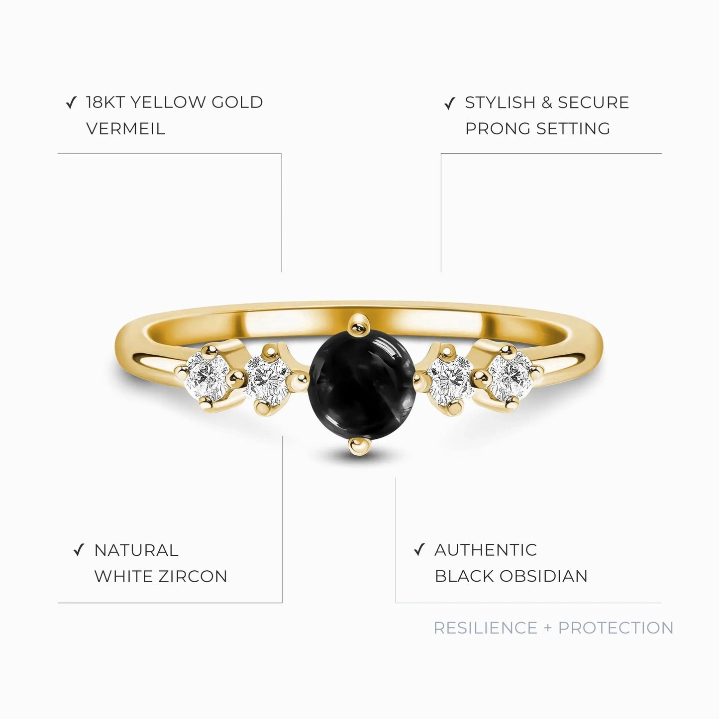 Black Obsidian & Black Onyx Loveliness Starter Kit Moon Magic