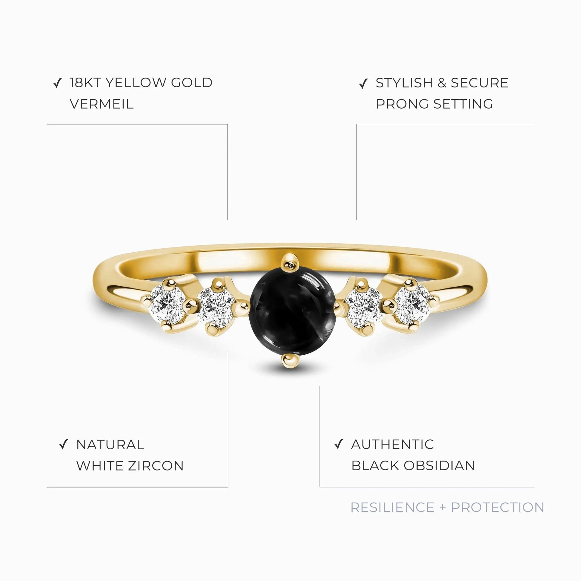 Black Obsidian & Black Onyx Loveliness Starter Kit Moon Magic