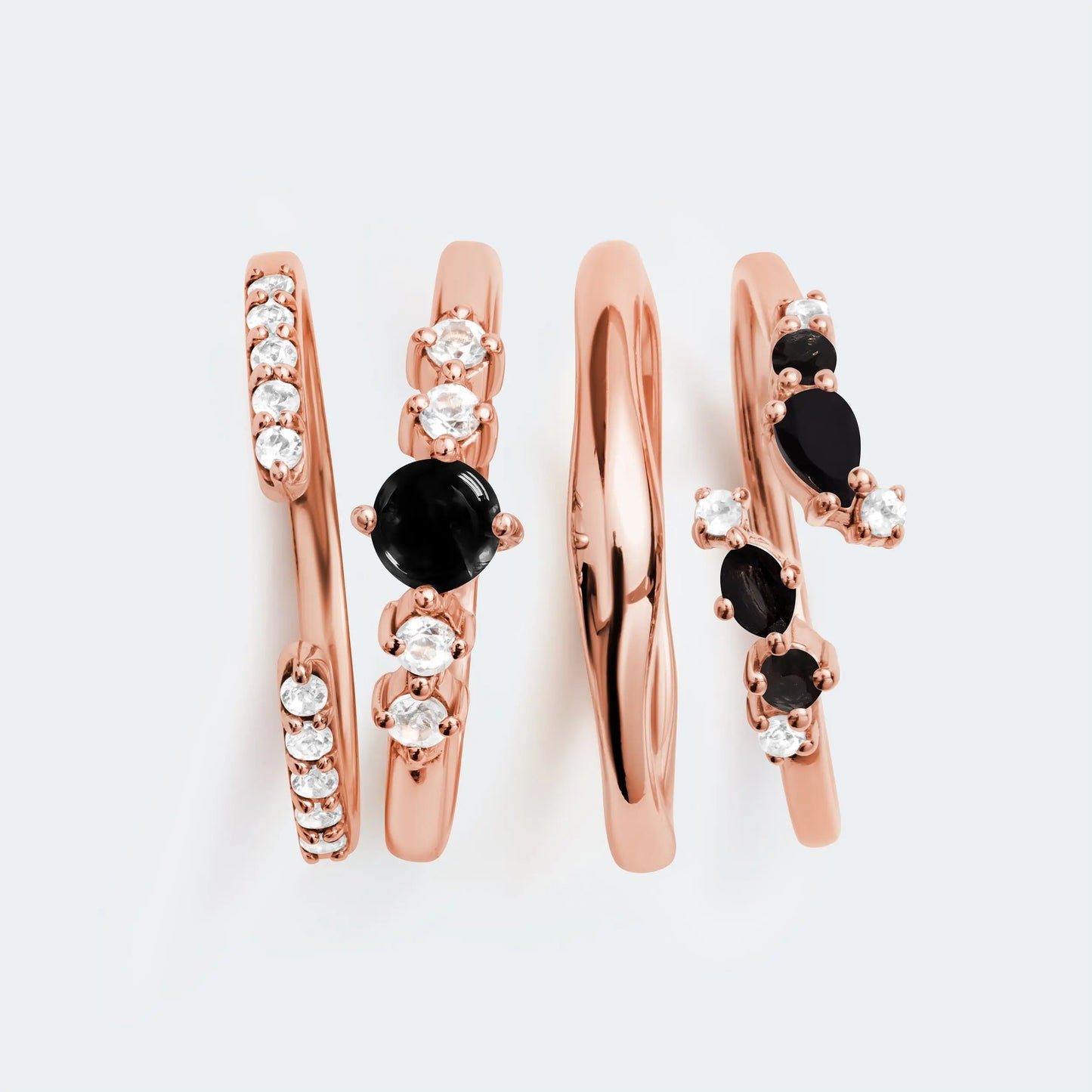 Black Obsidian & Black Onyx Loveliness Starter Kit Moon Magic