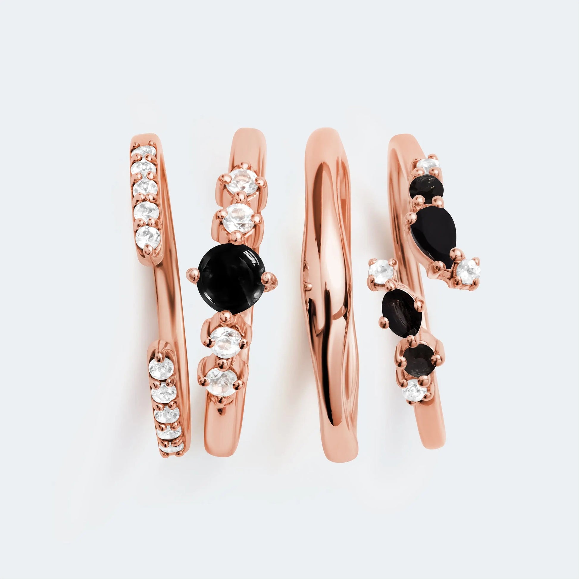 Black Obsidian & Black Onyx Loveliness Starter Kit Moon Magic