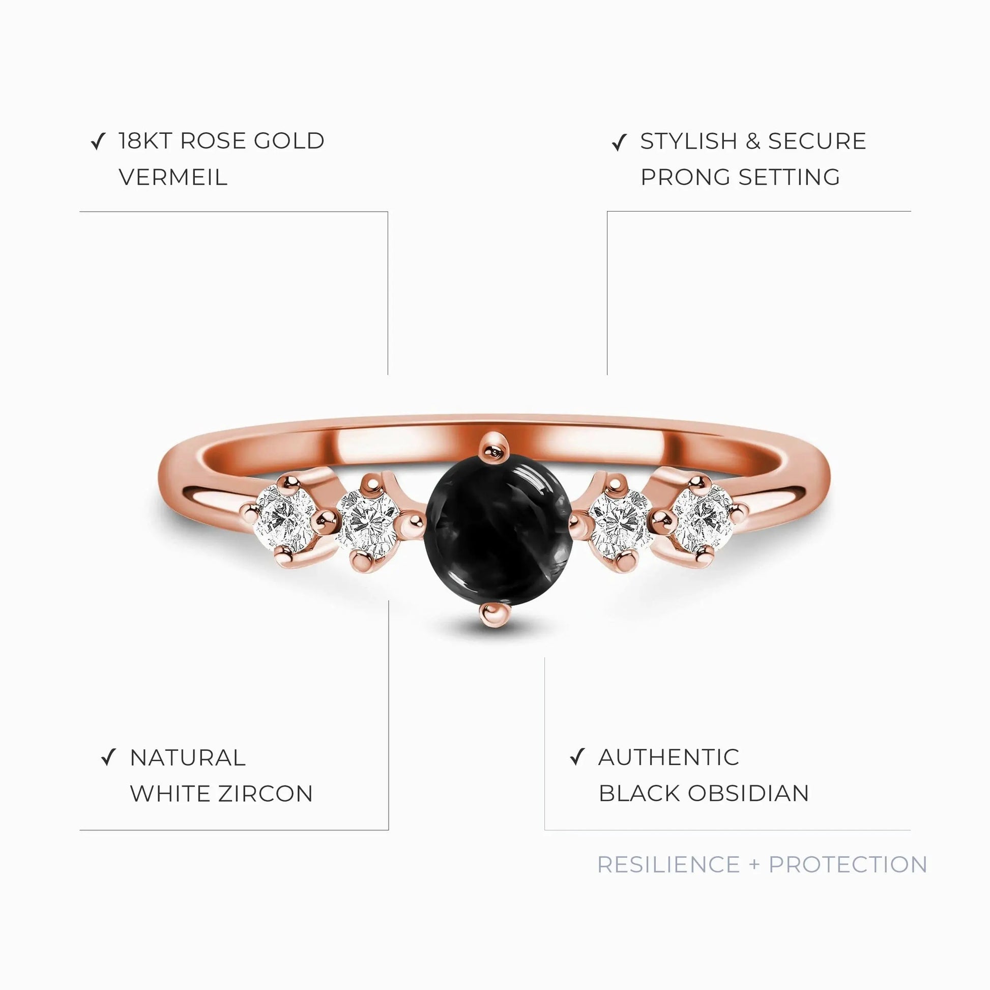 Black Obsidian & Black Onyx Loveliness Starter Kit Moon Magic