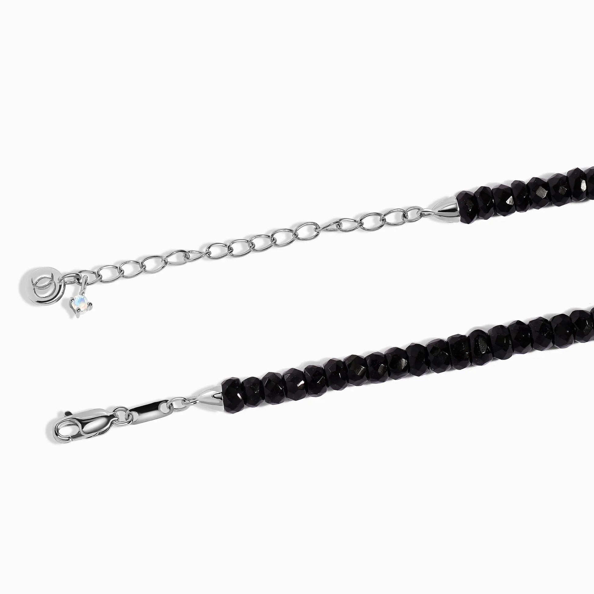 Beads Necklace - Black Obsidian Moon Magic