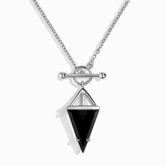 Black Obsidian Necklace - Heroine T Lock Moon Magic
