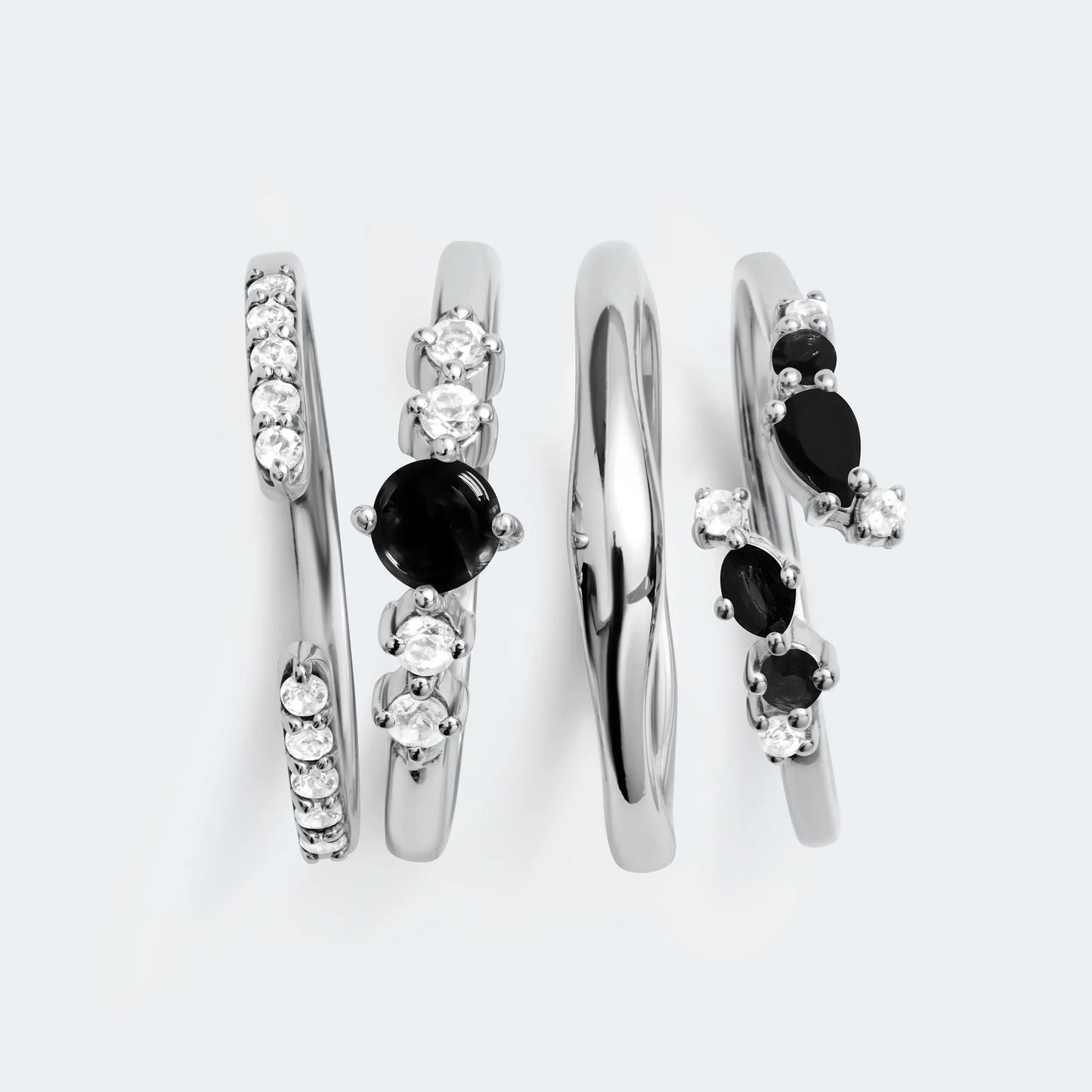 Black Obsidian & Black Onyx Loveliness Starter Kit Moon Magic