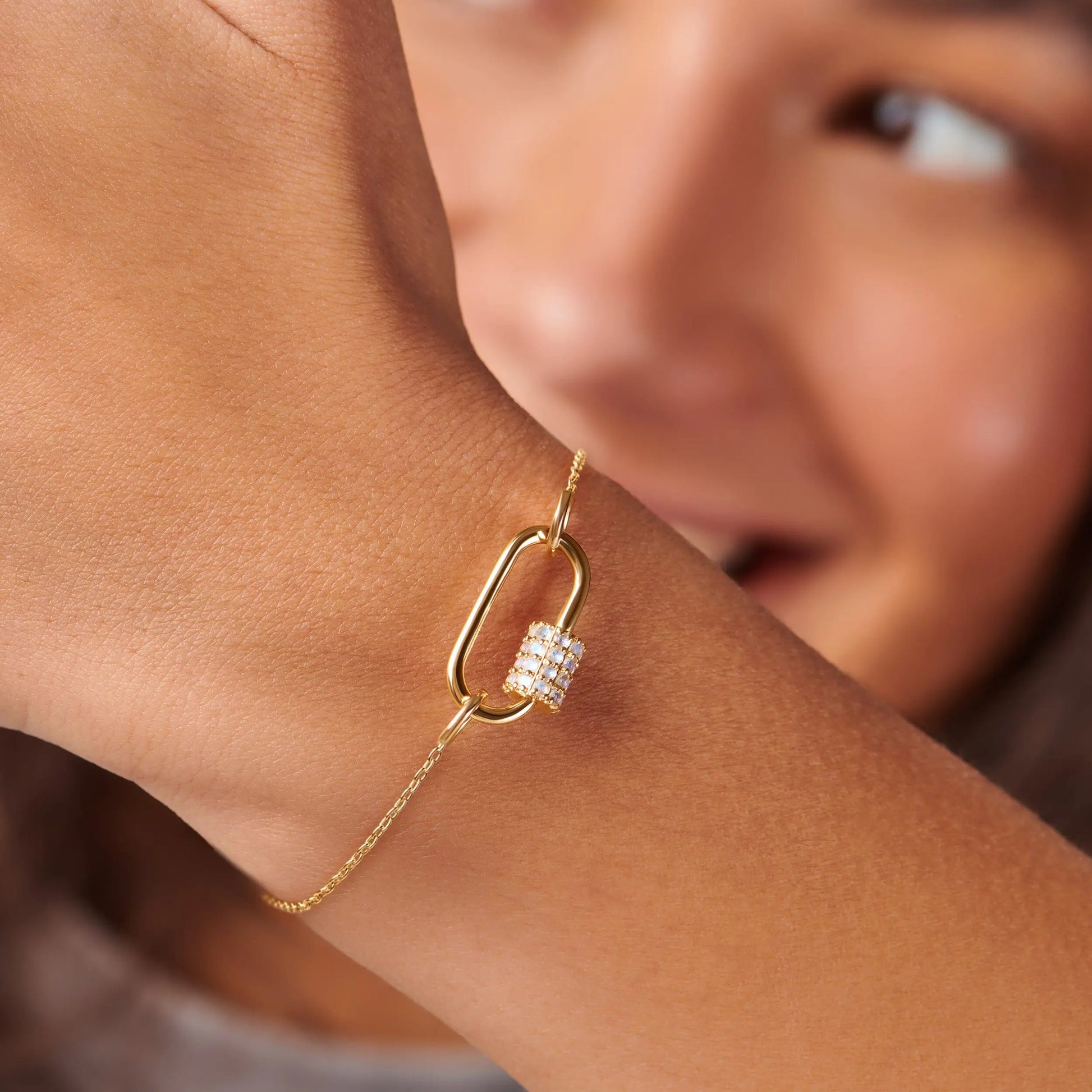 Dainty Bracelet - Ready To Lock Moon Magic