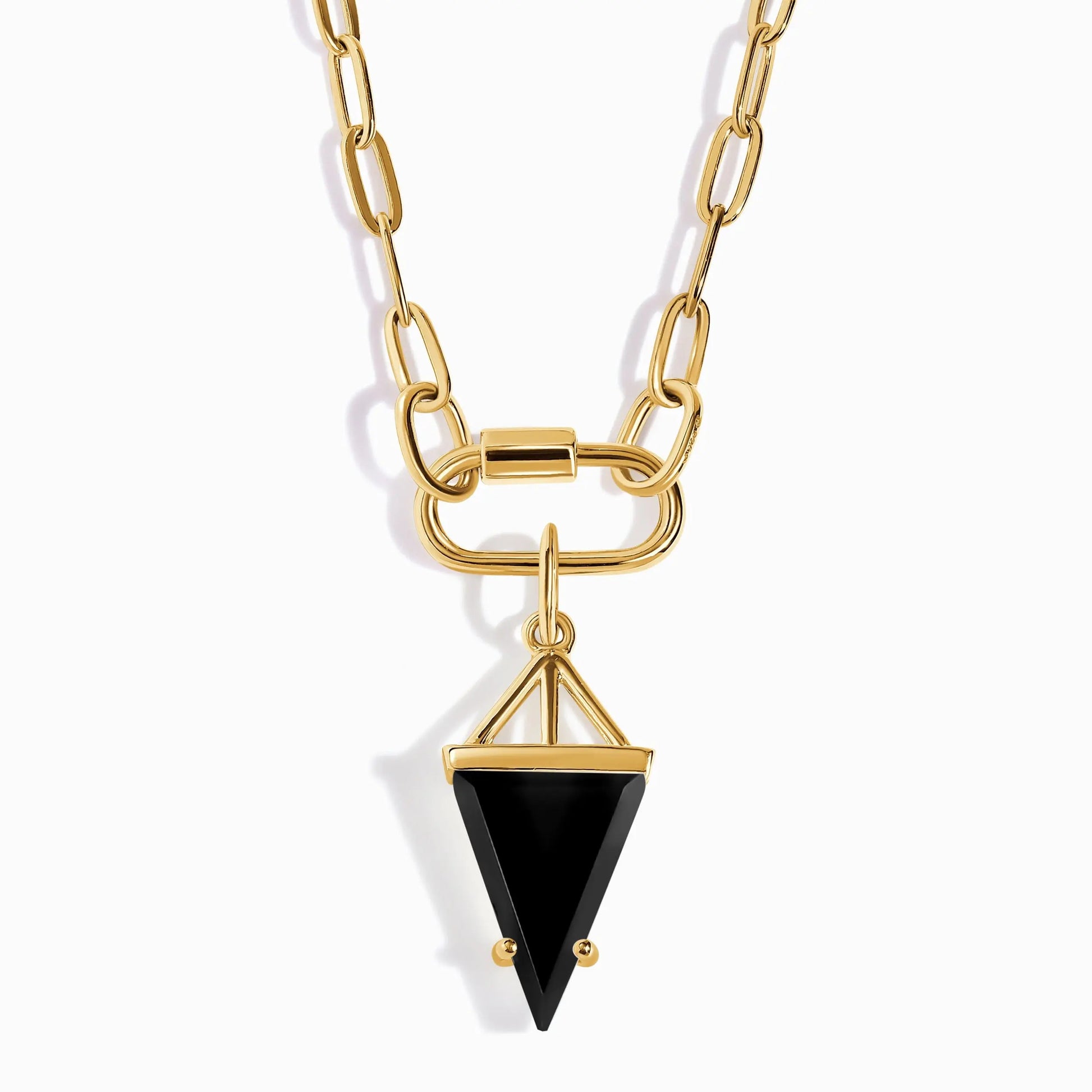 Black Obsidian Karmatic Essence Necklace Moon Magic