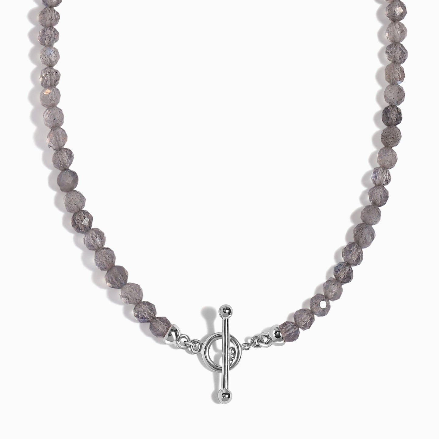 Labradorite T-Lock Beads Necklace - Raise Your Vibrations Moon Magic