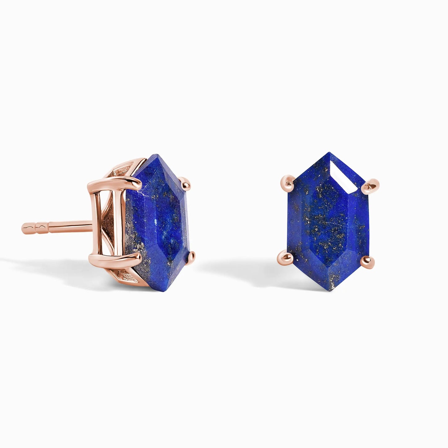 Lapis Lazuli Earrings - Serenity Studs Moon Magic