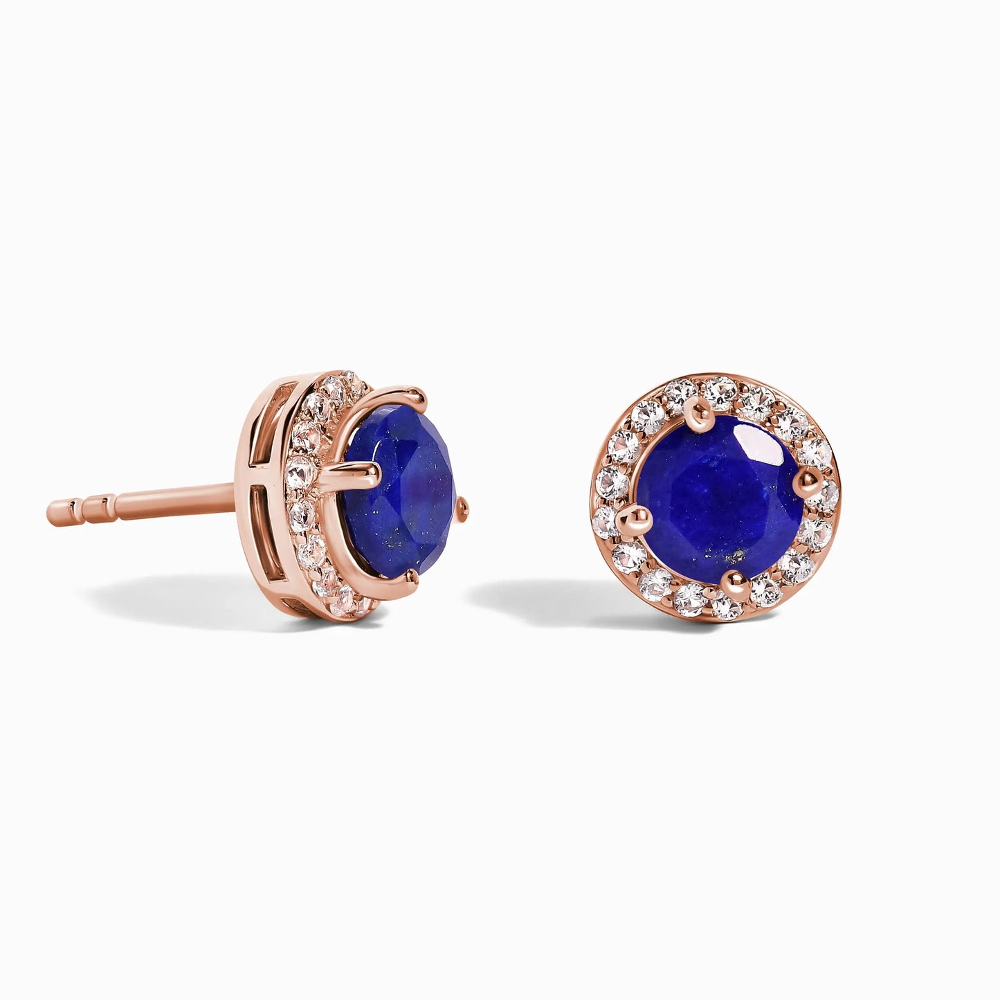 Lapis Lazuli Earrings - Venus Studs Moon Magic