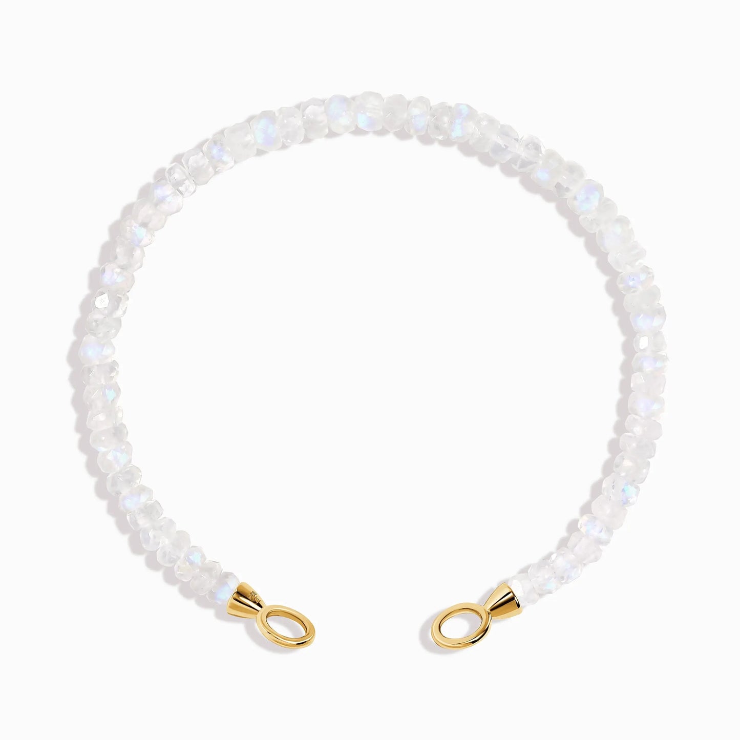 Moonstone Beads Bracelet - Ready To Lock Moon Magic