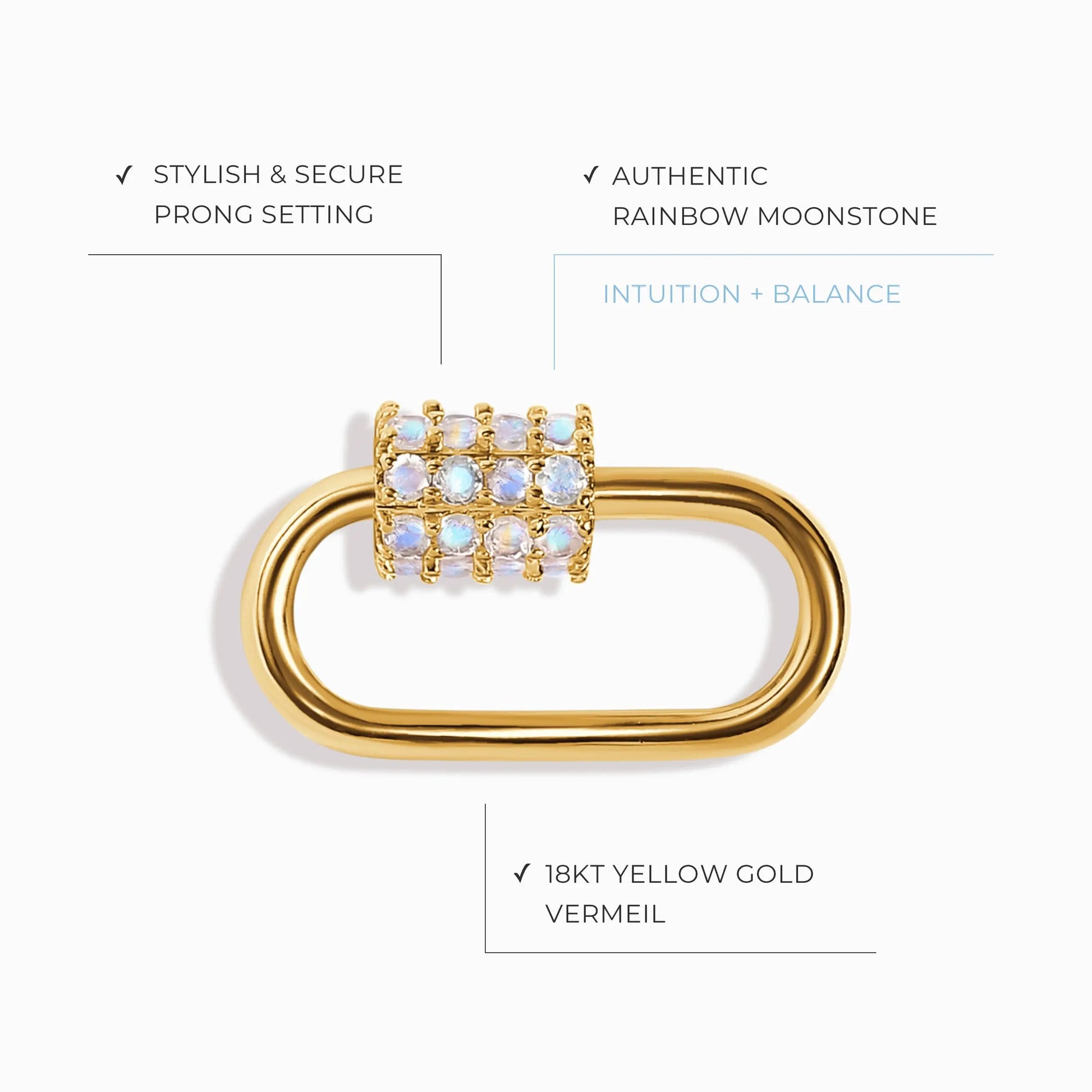 Carabiner Lock - Illuminated Moon Magic