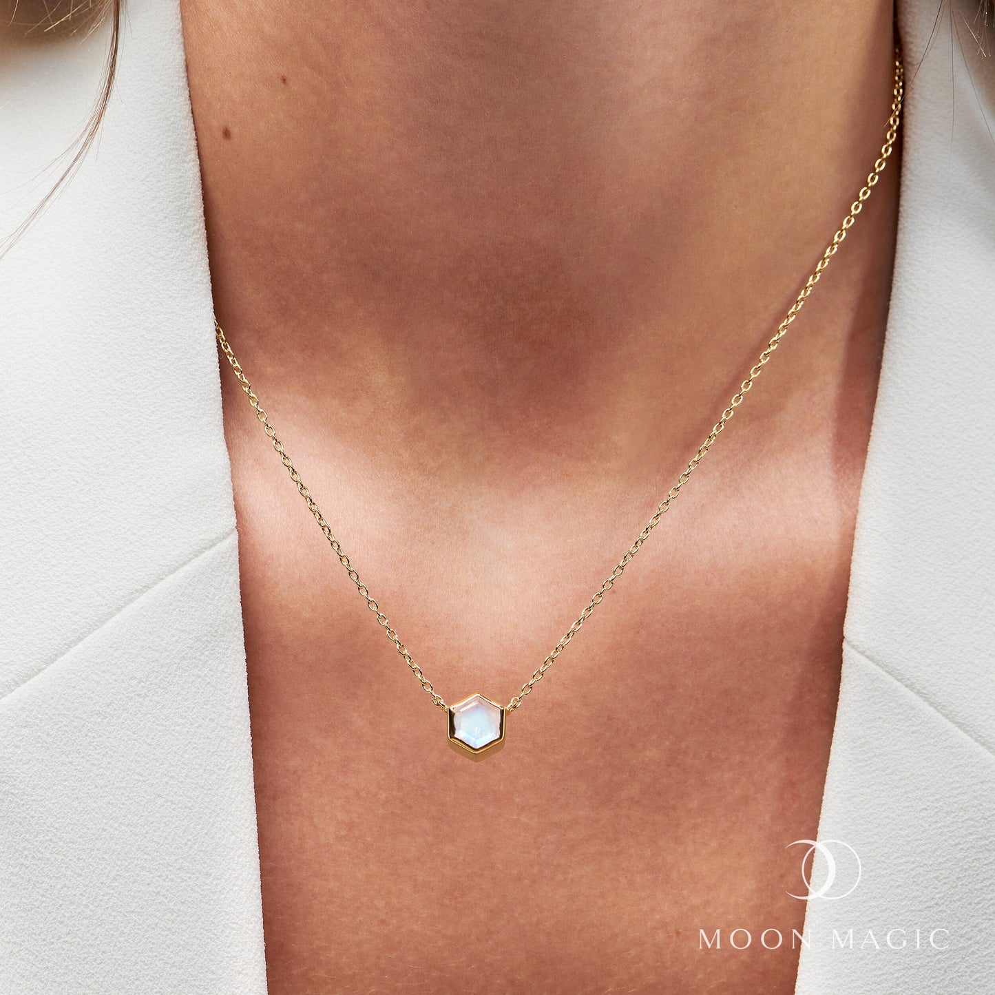 Moonstone Necklace - Novia Moon Magic
