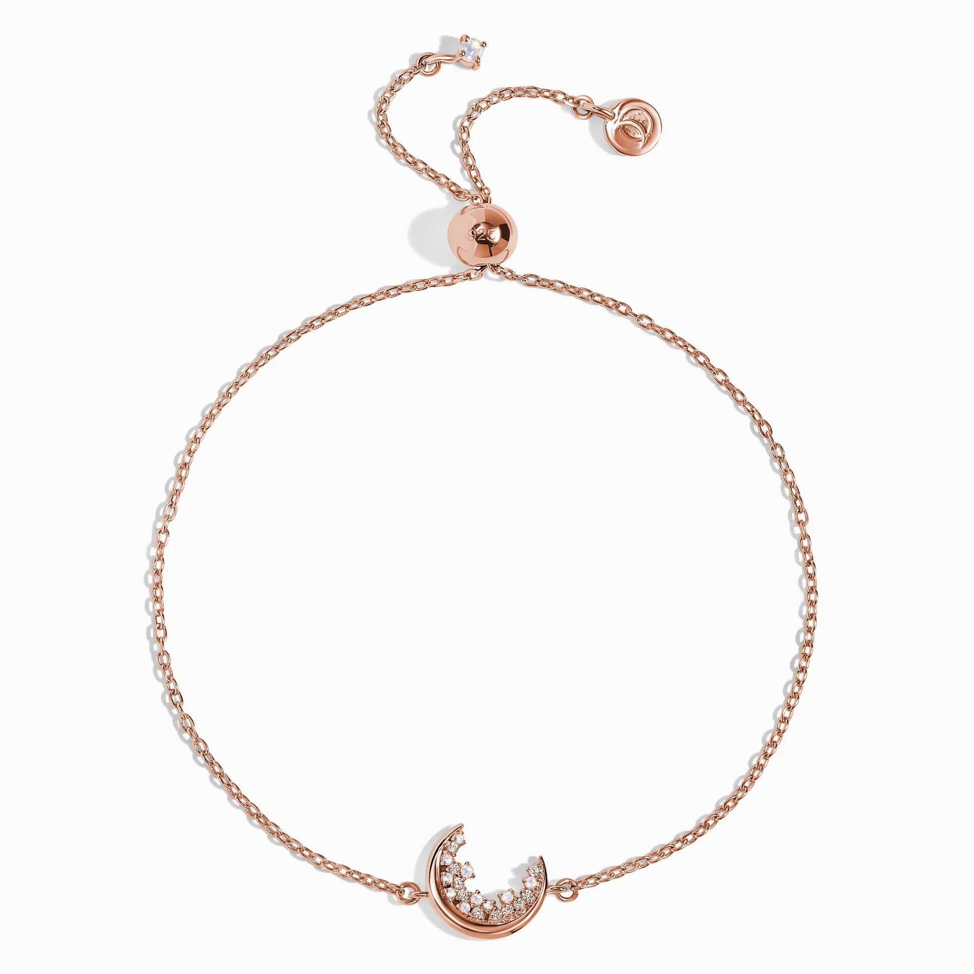 Moonstone White Zircon Bracelet - Lush Luna Moon Magic