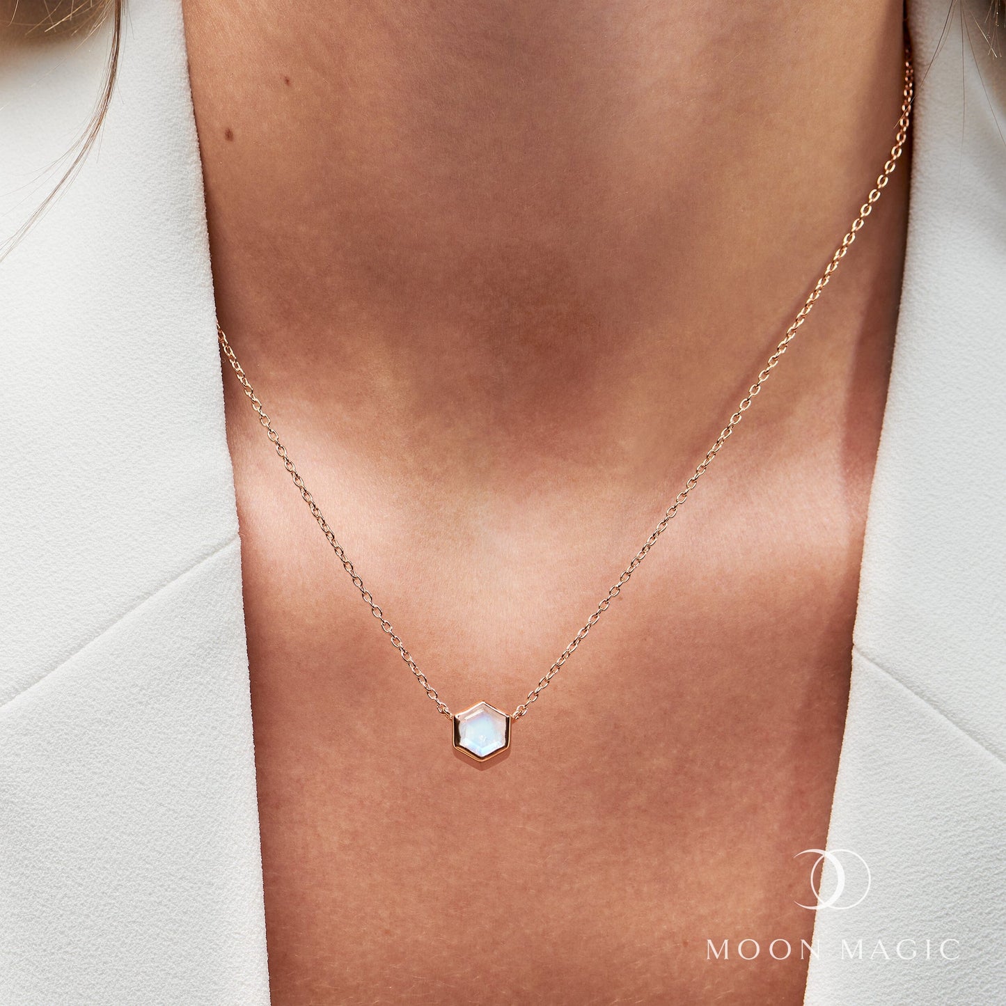Moonstone Necklace - Novia Moon Magic
