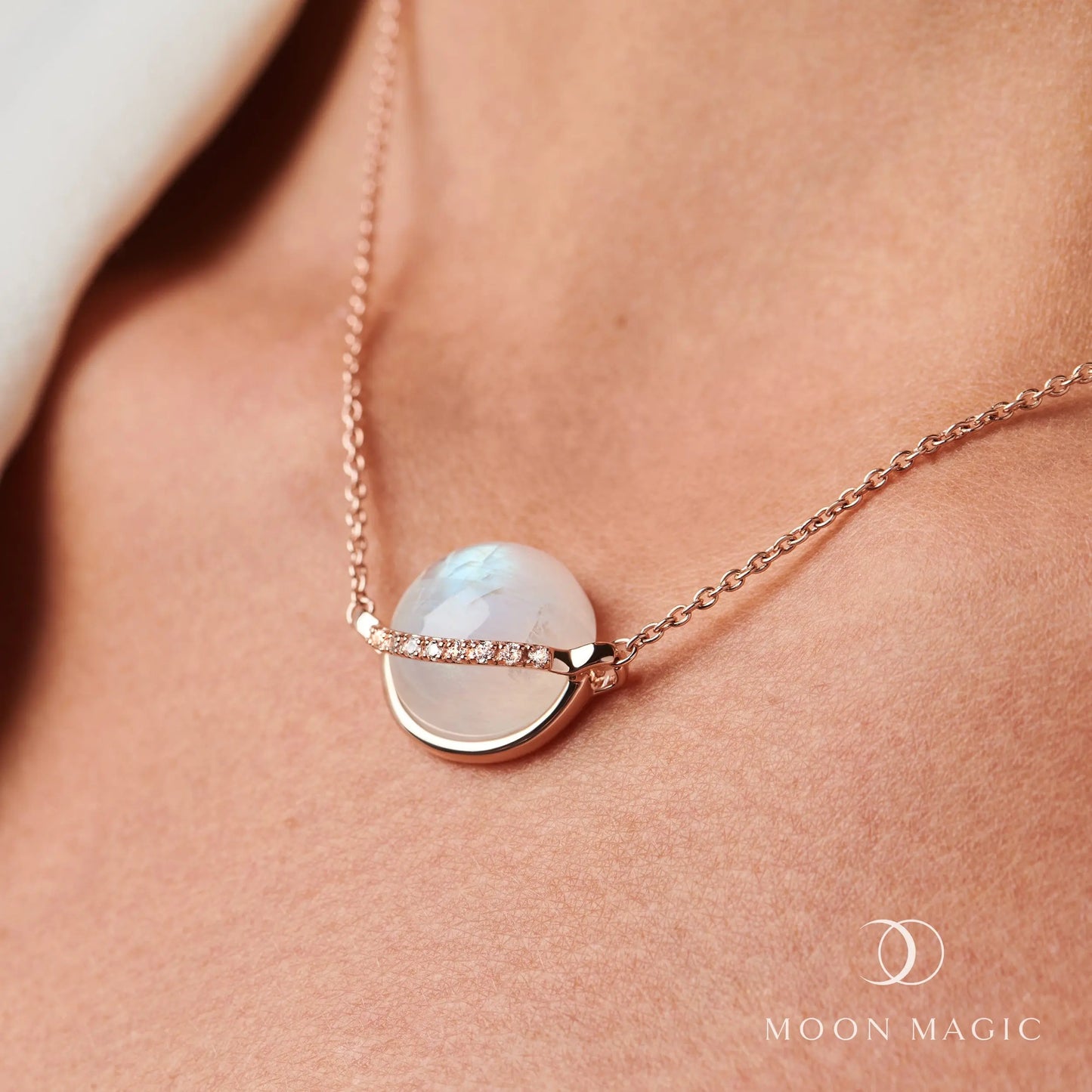 Moonstone Spirit Necklace - Universe Moon Magic